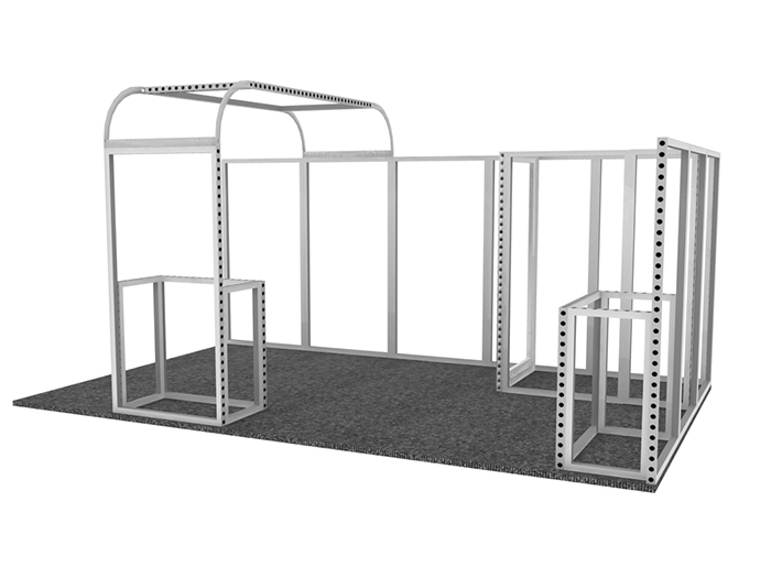 環保展台框架節構圖