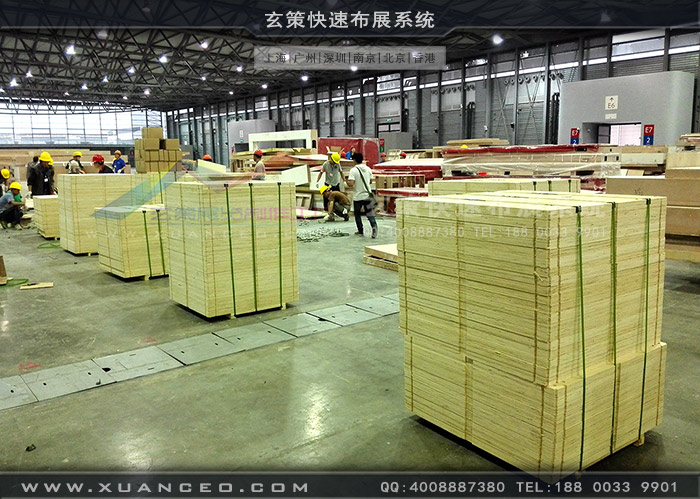 玫瑰島衛浴展台地麵搭建 玫瑰島衛浴展台地麵搭建