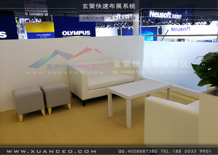 戴維醫療展台二樓洽談區 戴維醫療展台二樓洽談區