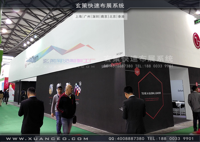 LG展台背視圖 LG展台背視圖