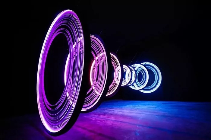 華為手機影像藝術展活動道具 華為手機影像藝術展活動道具