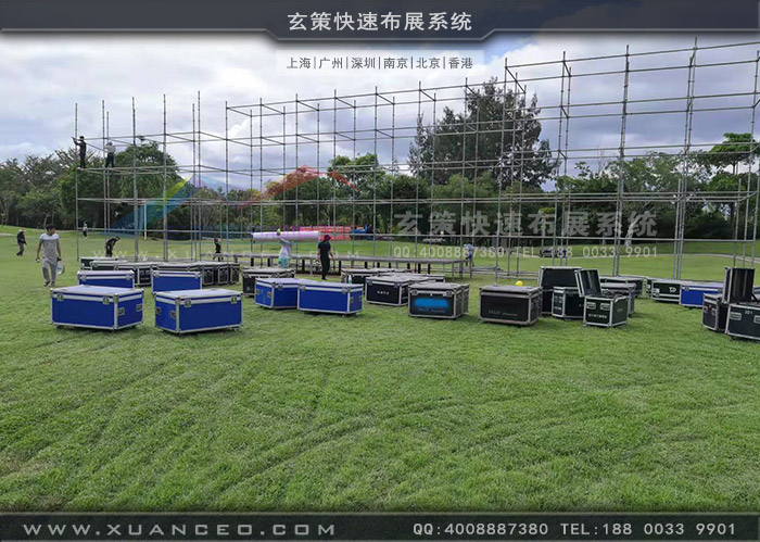 鬆下-PICN25周年慶活動戶外搭建中 鬆下-PICN25周年慶活動戶外搭建中