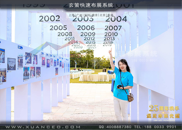 鬆下-PICN25周年慶活時間軸場景搭建 鬆下-PICN25周年慶活時間軸場景搭建